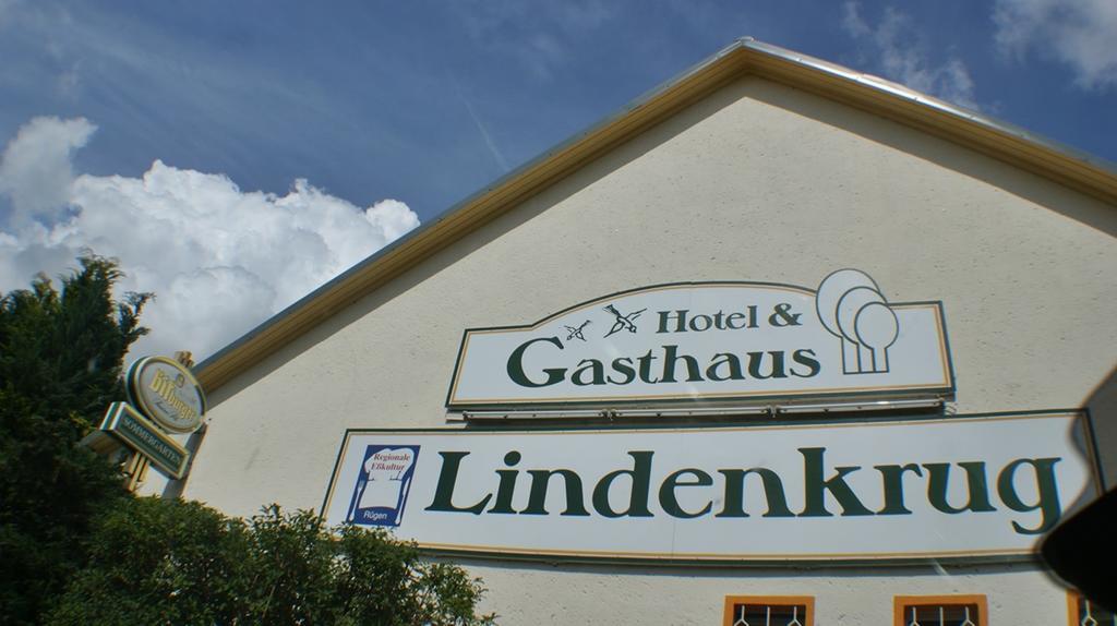 Gasthaus&Hotel Lindenkrug Poseritz Exterior foto